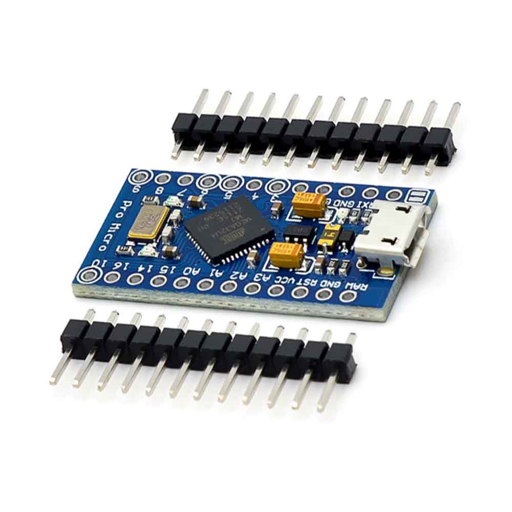 Micro บอร์ดโมดูลควบคุมไมโคร USB ATMEGA32U4 5V 16MHz สําหรับ Arduino ATMEGA32U4-AU MU Pro Mini