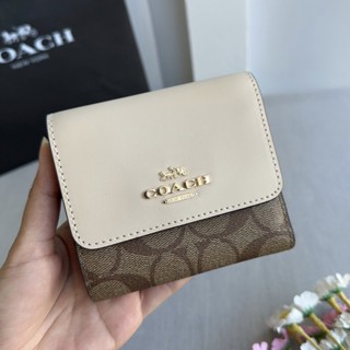 Coach Small Trifold Wallet Style No. CE930 รุ่นใหม่หายาก