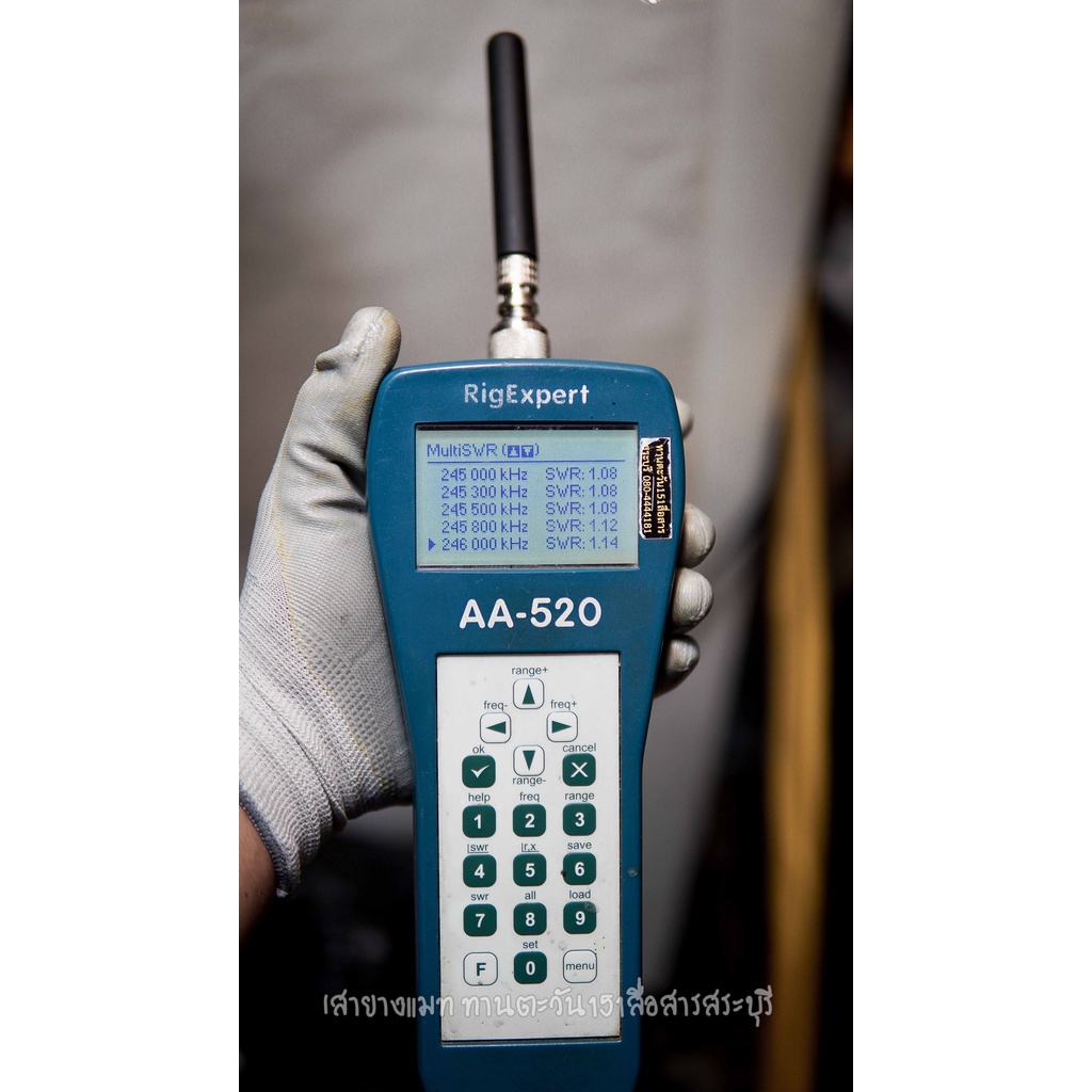 เสาวิทยุสื่อสารภาคสนาม สั้นๆ SP3 multi color รับส่งแรง X2 แมทไส้คอยทองแดงแท้ ขั้ว bnc สั้นเพียง 11ซม - รูปที่ 6