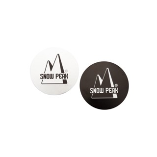 Snow Peak Metal Sticker MOUNTAIN Logo (Limited Item Festival Spring 2022)