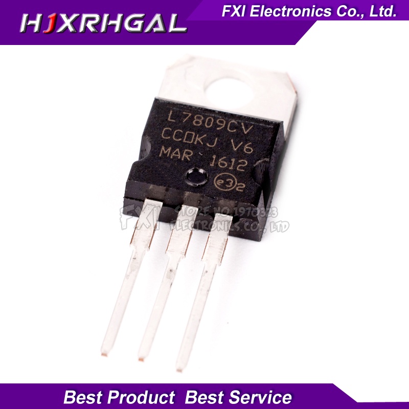 100PCS L7809CV TO220 L7809 TO-220 7809 LM7809 MC7809 หลอดแรงดันไฟฟ้าแบบเสถียร
