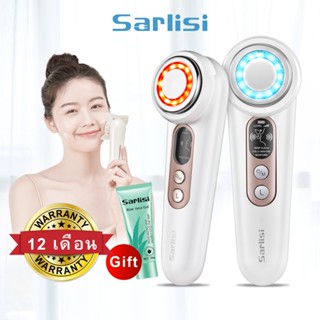 Sarlisi เครื่องนวดหน้า 3 in 1 ระบบร้อนและเย็น ล้าง นวด ผลัก ยก กระชับผิวทั่วใบหน้า อุปกรณ์เพื่อความงามสำหรับใบหน้า