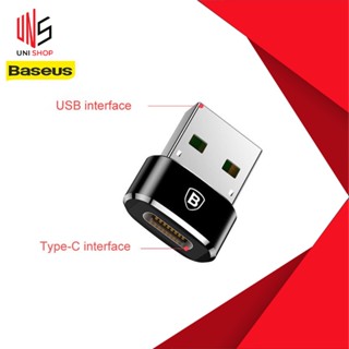 🔥ส่งเร็ว/แท้🔥Baseus หัวแปลง 3A Type C เป็น USB อะแดปเตอร์ อแดปเตอร์ Adapter Type C Female to USB Male