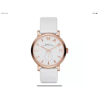 นาฬิกา MARC JACOBS WOMENS MBM1283 BAKER QUARTZ พร้อมกล่อง (ใหม่)