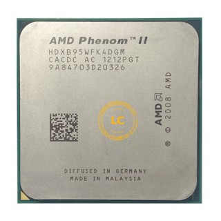 【สินค้าขายดี】ซ็อกเก็ต Amd Phenom II X4 B95 CPU hdxb95wfk4dgm hdxb95wfk4dgi 938pin 3.0GHz 6MB L3 95W AM3