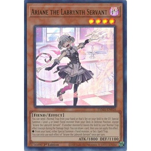 การ์ด Yugioh - TCG - Ariane the Labrynth Servant / TAMA-EN016