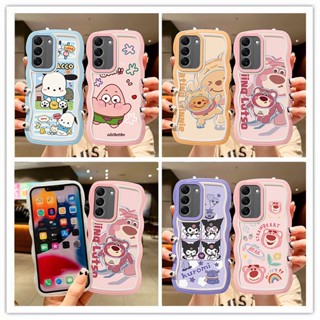 เคส samsung s21 เคสซัมซุง s21 เคสโทรศัพท์มือถือ แบบใส ลายการ์ตูนคลื่นใหญ่น่ารัก สําหรับ Samsung S21