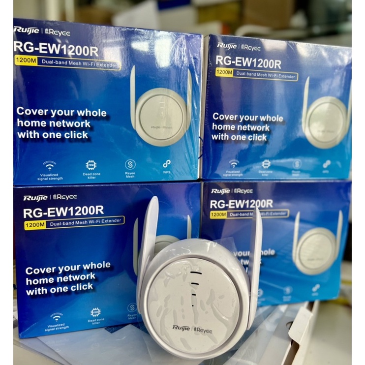 Reyee (ขยายสัญญาณ) MESH RANGE EXTENDER AC1200 รุ่น Rh-EW1200R