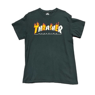 เสื้อยืดคอกลม เสื้อวินเทจแท้ THRASHER