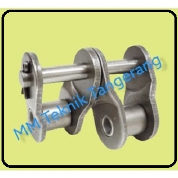 การเชื่อมต่อโซ่คู่ OL 06 B Offset Link Roller Chain Double 06B RS 6B RS6B RS06B OL06B OL6B 6 B 06Bx2