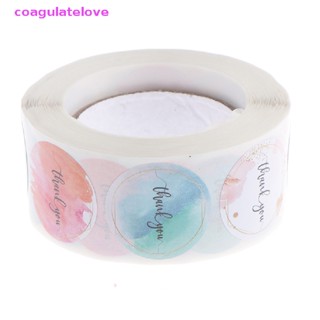 Coagulatelove สติกเกอร์ฉลาก Thank You สําหรับตกแต่งสมุดไดอารี่ [ขายดี]