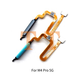 อะไหล่ปุ่มพาวเวอร์เซนเซอร์ลายนิ้วมือ สําหรับ Xiaomi Poco M4 Pro 5G