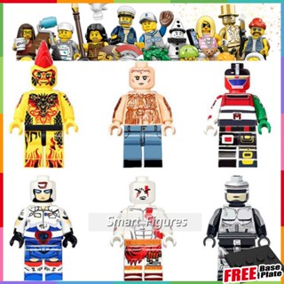 Mr. Incredible Minifigures Kratos RoboCop Michael J Scofield ก็อดมาร์ส Puraresu Sanshirô มินิฟิกเกอร์ของขวัญของเล่น