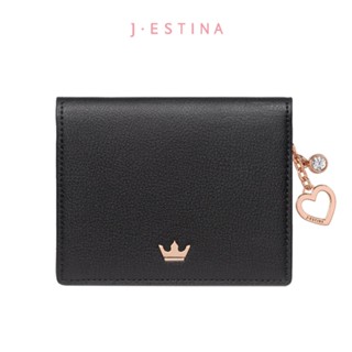 [J.ESTINA] Judy Slim กระเป๋าสตางค์ 2 ขั้น สีดํา Minyoung Park IU PICK Card ID Wallet / from Seoul, Korea