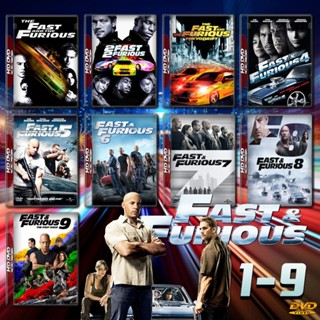 Fast And Furious เร็ว..แรงทะลุนรก ภาค 1-9+Hobbs&amp;Shaw DVD Master พากย์ไทย