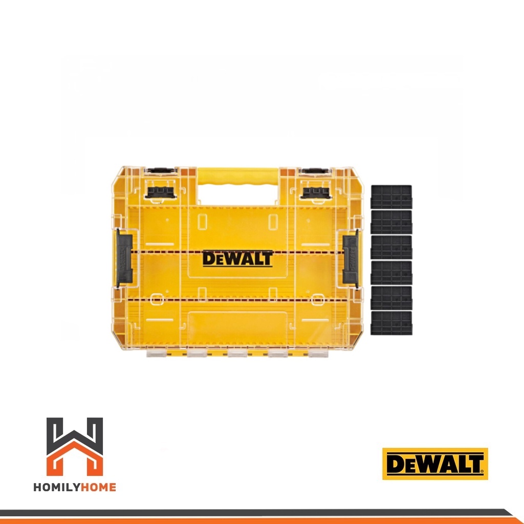 DEWALT กล่องอเนกประสงค์ (Tough Case) รุ่น DT70839 ต่อกล่อง Tstak DT70839-QZ