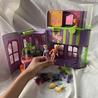 ของเล่นบ้าน Polly pockets🛼Polly cafe งานปี2004 ✨มีตำหนิ✨