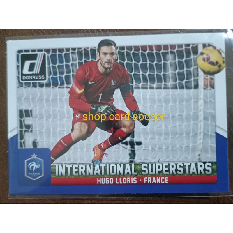 Hugo Lloris France panini donruss international superstars