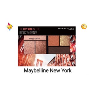 [Limited Edition] Maybelline The City Mini Palette 6.1 g.