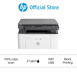 HP Laser Printer MFP 135w | Black &amp; White Printer | Wireless | A4 | Print Scan Copy Fax 3-in-1| 3 Yrs