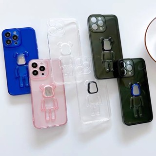 (ใส่โค้ด INCTTL15 ลด50% สูงสุด100.-) เคสไอโฟนแบแบใสแบบนูน แบบ3 มิติ