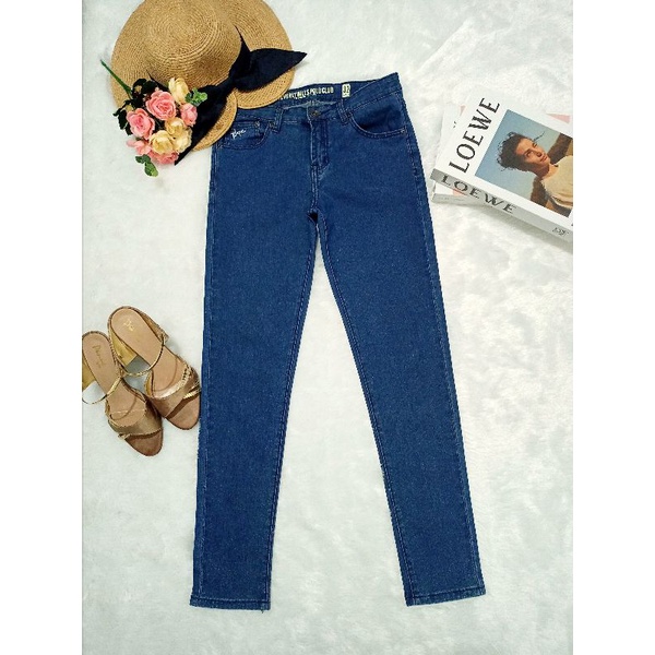 กางเกงยีนส์ผู้หญิง กางเกงยีนส์แฟชั่นงานป้ายBEVERLY HILLS POLO CLUB