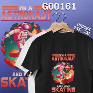 เสื้อยืด SKATING NASA SPACEMAN ASTRONAUT FAMILY TSHIRT COTTON ROUND NECK SUMMER  SIZE READY STOCK BAJU SEDIA BESAR_30