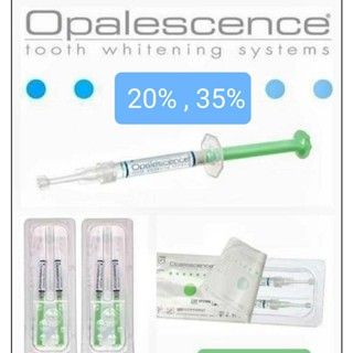 น้ำยา opalescence น้ำยาฟอกสีฟัน20%,35% ของแท้จากคลินิกเลยจ้า