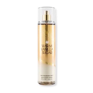 Bath &amp; Body Works Body spray and fragrance mist warm vanilla sugar 236ml. ของแท้