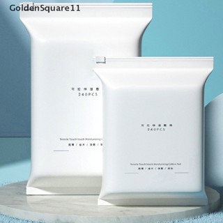 Goldensquare แผ่นมาส์กหน้า ผ้าฝ้าย แบบใช้แล้วทิ้ง สําหรับแต่งหน้า 50 240 ชิ้น