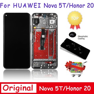 【พร้อมส่ง】ของแท้ หน้าจอสัมผัส LCD 6.26 นิ้ว สําหรับ Huawei Honor 20 honor20 Huawei Nova 5T nova5t