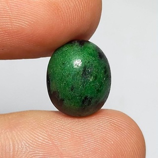 พลอย ซอยไซต์ ธรรมชาติ ดิบ แท้ ( Unheated Natural Ruby Zoisite ) น้ำหนัก 8.11 กะรัต