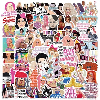 100 ชิ้น / ชุด ❉ สติกเกอร์ RuPauls Drag Race Series สําหรับตกแต่ง ❉ สติกเกอร์ Doodle แฟชั่น กันน้ํา DIY