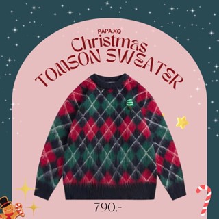 PAPA.XQ TOMSON SWEATER 🎄♥️🎁( NEW! สเวตเตอร์เข้าใหม่ พร้อมส่งค้าบ)