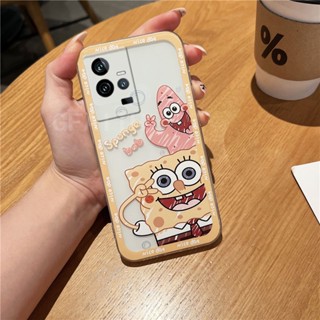 ขายดี เคสโทรศัพท์มือถือแบบนิ่ม ใส กันรอยเลนส์กล้อง ลายการ์ตูนน่ารัก แฟชั่น สําหรับ Vivo iQOO 11 5G IQOO11 2022