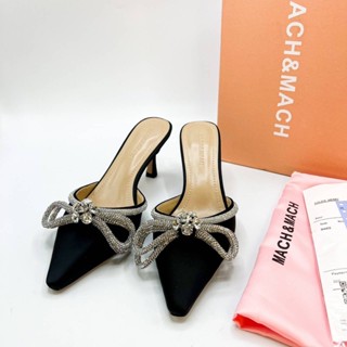 New Arrivals  Mach &amp; Mach double bow ss22 สูง 6.5cm