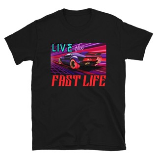 Live the Fast Life Racing ShortSleeve Unisex TShirt