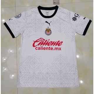 [Fans] เสื้อเชิ้ตแขนสั้น ลายทีมชาติฟุตบอล Chivas Away คุณภาพสูง ไซซ์ S-3XL 2223