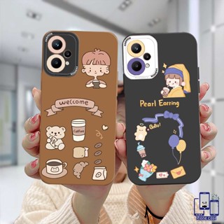 เคส Samsung A10S A50 A20S A03S J7 Prime A02S A20 A72 A32 A52 A12 A51 A50S A10 A30S A52S A30 M12 M10 M01S A54 A15 A16 A9 A5 Y12 Y20 A12 การ์ตูนหมีหัวใจลูกโป่งรูปแบบ เคสโทรศัพท์มือถือ