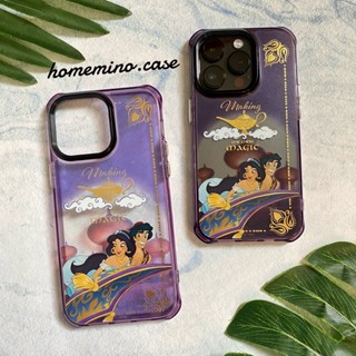 🌈 พร้อมส่ง 🌺 The Hood x Disney Princess Jasmine Clear Plus Case เคสเจ้าหญิงจัสมิน ลิขสิทธิ์แท้ (14 Pro Max/14 Pro)