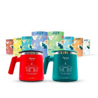 Limited ! เซตชา JOY Organic Tea 1 กระปุก (เลือกกลิ่นได้) พร้อมกับแก้ว AKAYA Camping