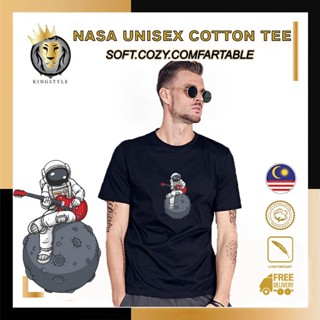 เสื้อยืดสีพื้น - 🔥PromosiMurah🔥NASA06เสื้อยืด100%ผ้าฝ้ายUnisexผู้ชายผู้หญิงคอกลมแขนสั้นBajuLelaki_51