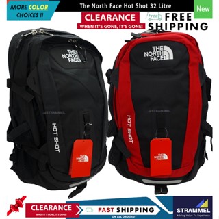 The North Face Hot Shot กระเป๋าเป้สะพายหลัง 32 ลิตร สําหรับใส่แล็ปท็อป 15 นิ้ว [Rea
