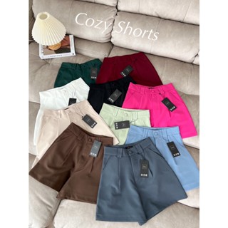 🍂COZY SHORTS🍂  กางเกงขาสั้นผู้หญิง กางเกงขาสั้นเอวสูง(2XL-3XL)