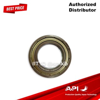 API Brand แบริ่ง ตลับลูกปืนคุณภาพ BALL BEARING 6908 ZZ ปิดเหล็ก   6908 size 40X62X12