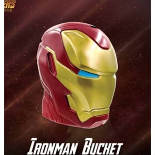 ถัง ไอรอนแมน ของแท้ จากโรงหนังเมเจอร์ / IRON MAN มาร์เวล MARVEL หัว Bucket SUPERHERO ซุปเปอร์ฮีโร่