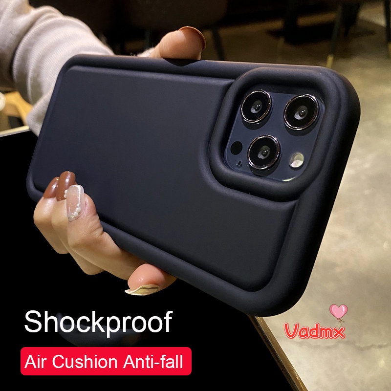 เคสกันกระแทกสําหรับ Apple iPhone 12 Pro Max 11 Pro Max 12 Mini เคสโทรศัพท ์ Shock-Absorbing Air Cushion Anti-fall ถุงลมนิรภัย Soft Case Anti-สกปรกฝาครอบ