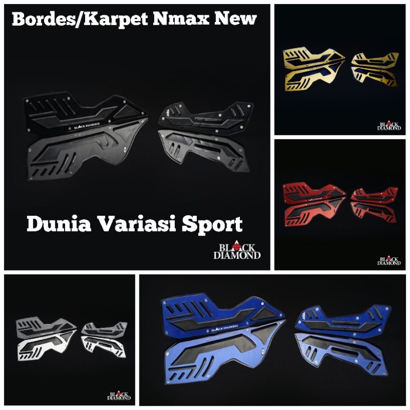 BORDES NMAX 2020-2022 NMAX CARPET รองเท้า NMAX ใหม่