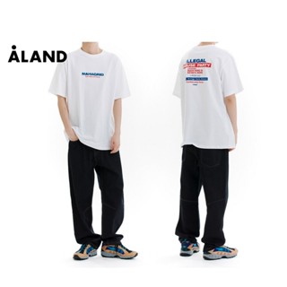 ALAND เสื้อยืด MAHAGRID FLYER TEE