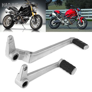 Haojue คันเกียร์เบรกเท้า สําหรับ Ducati 696 796 795 M1100 2009‐2013 2 ชิ้น